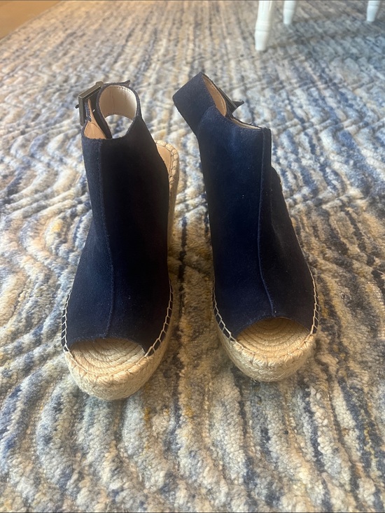 Kenneth Cole Shoes - New Women’s Kenneth Cole wedge size 7, navy blue